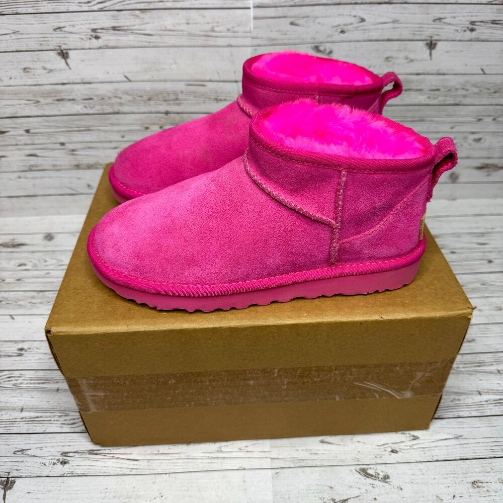 UGG Classic Ultra Mini Boot 'Carnation Pink' | Size 6W